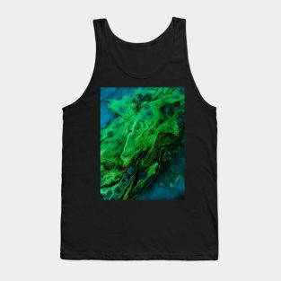 Blue wave Tank Top